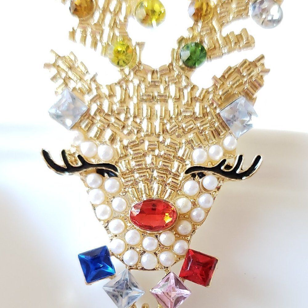 New! Baublebar Reindeer Earrings  - Picture 6 of 8